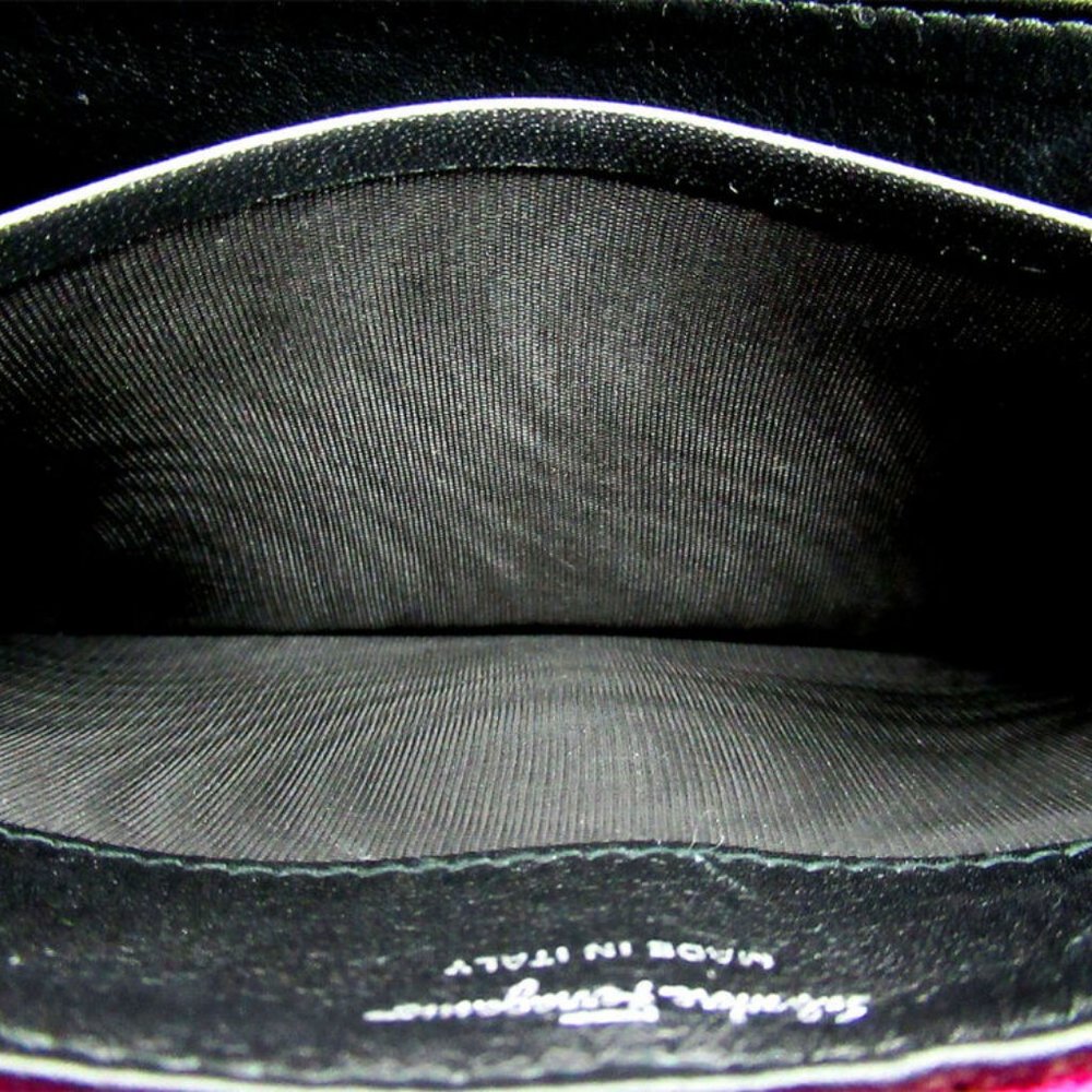 Authentic Salvatore Ferragamo Purse Python Emboss… - image 7